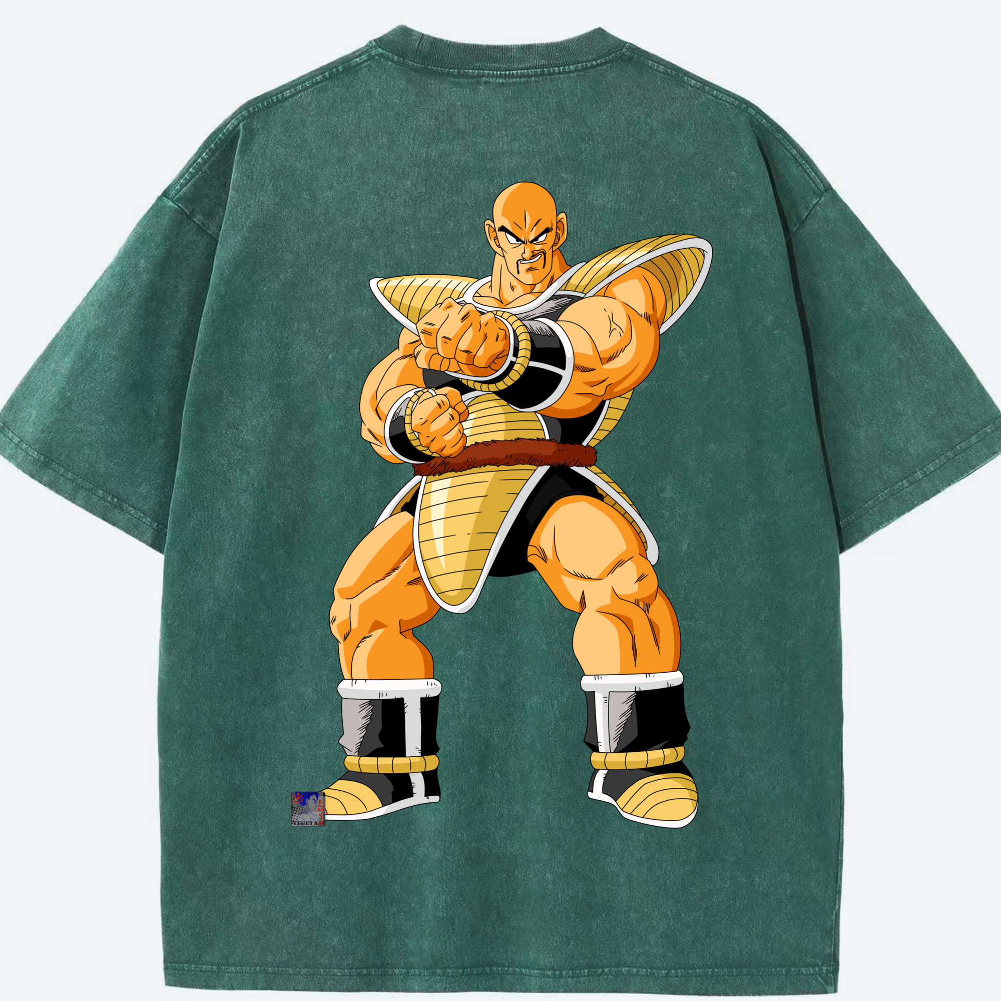 （画像用） ドラゴンボール DRAGON BALL 綿100% ヴィンテージ風 半袖Tシャツ（背面プリント）
